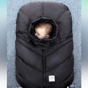 7 AM Enfant cocoon carseat plush cover